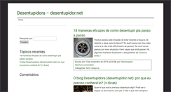 Desktop Screenshot of desentupidor.net